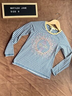 Matilda Jane Striped Long Sleeved Tee Shirt
